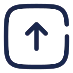 Square Arrow Up SVG Icon